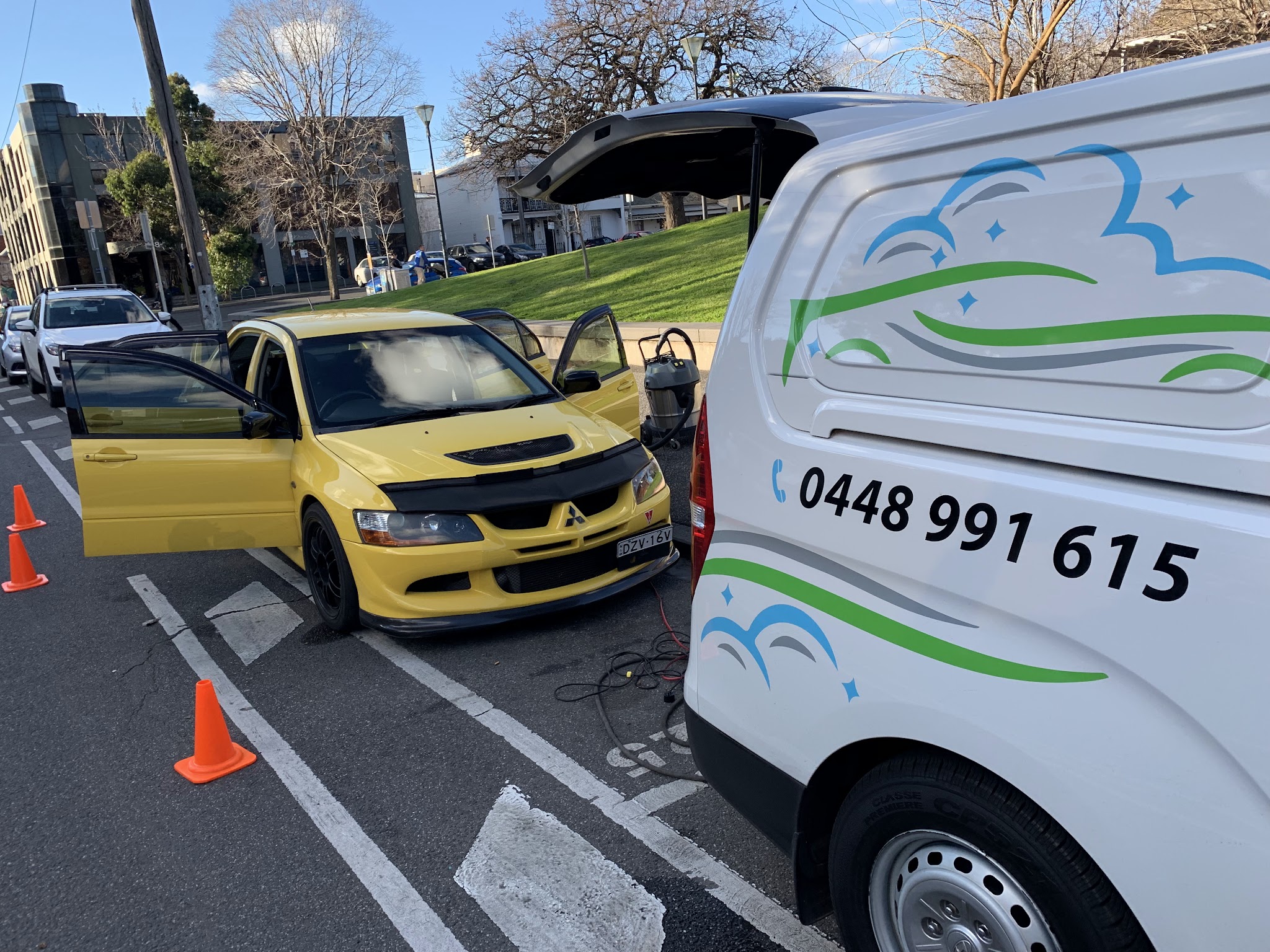 Eco Touch Steam Mobile Car Wash