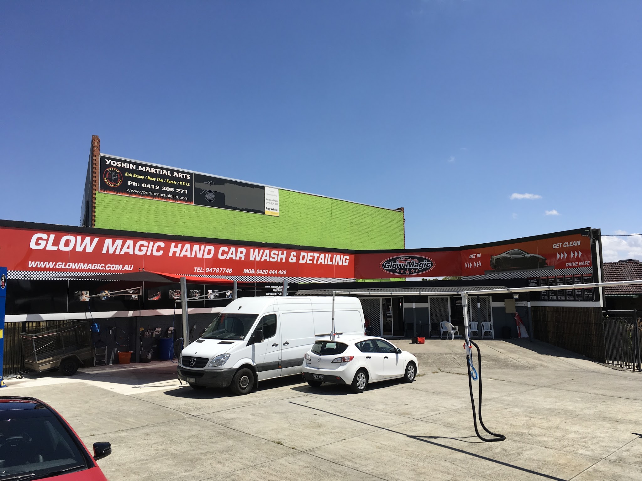 Glow Magic Hand Car Wash