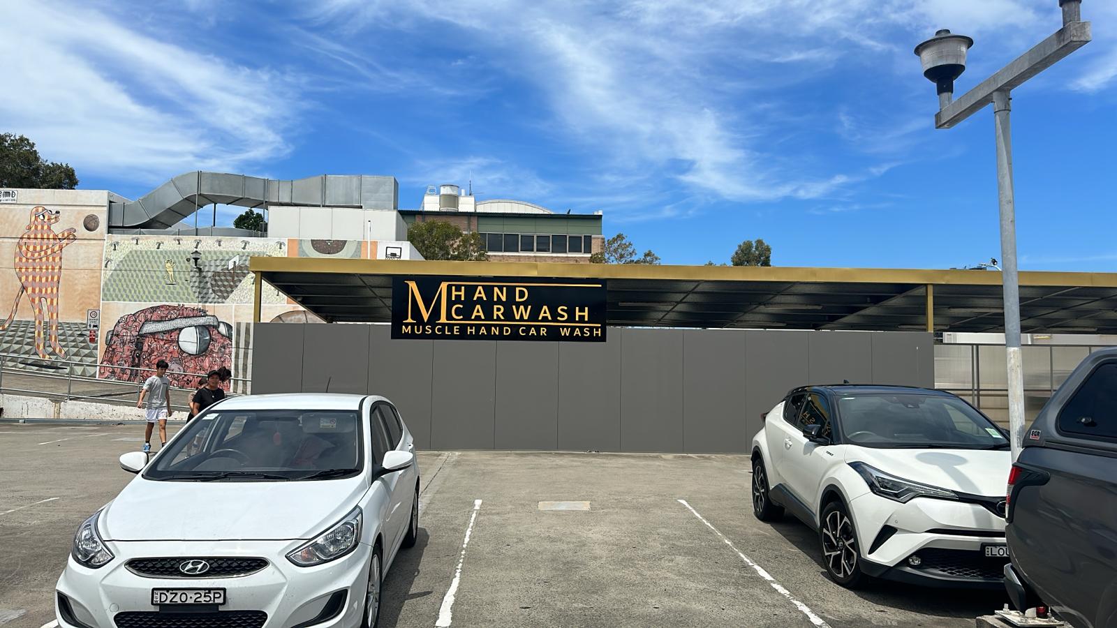 Muscle Hand Carwash