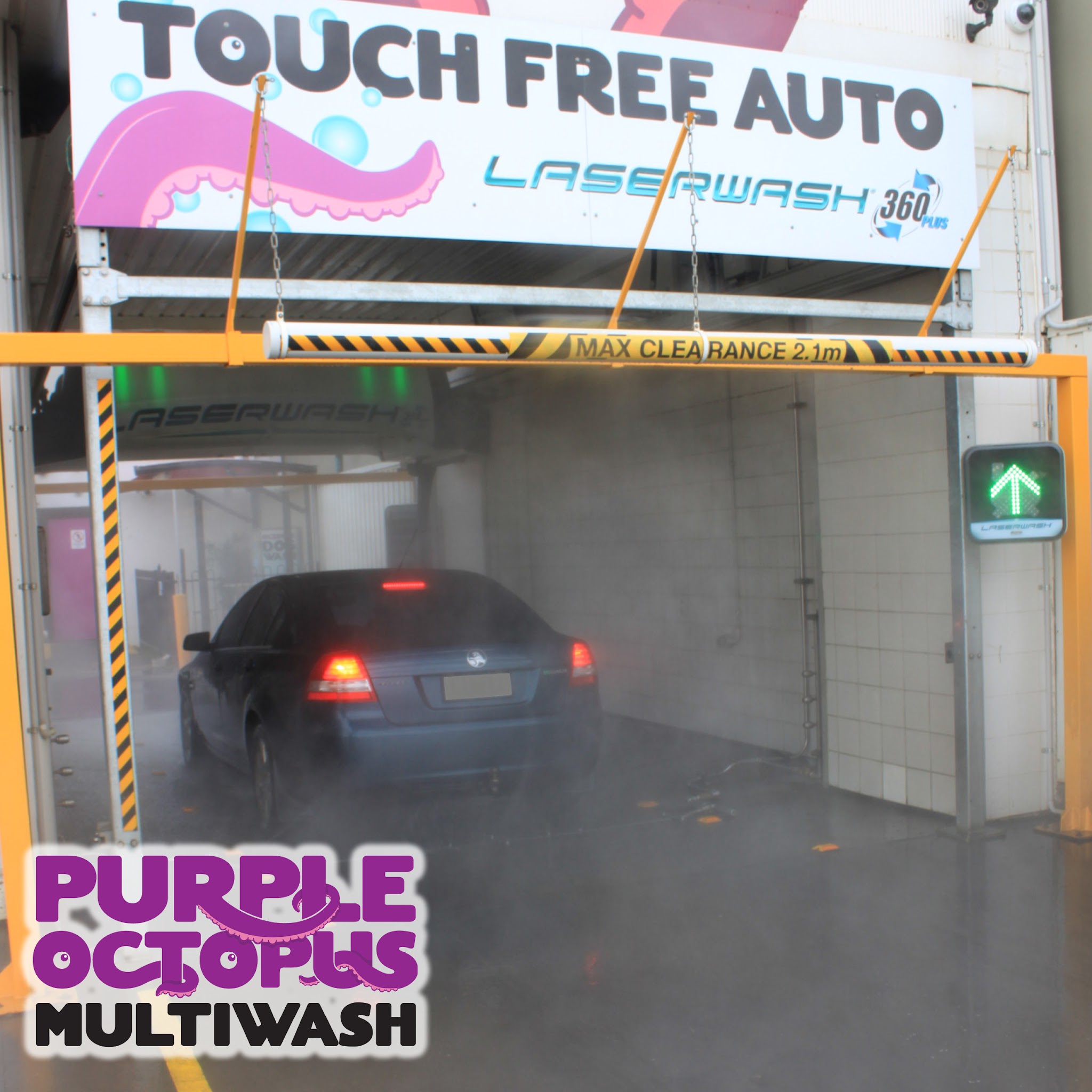 Purple Octopus Multiwash Car Wash And Dog Wash