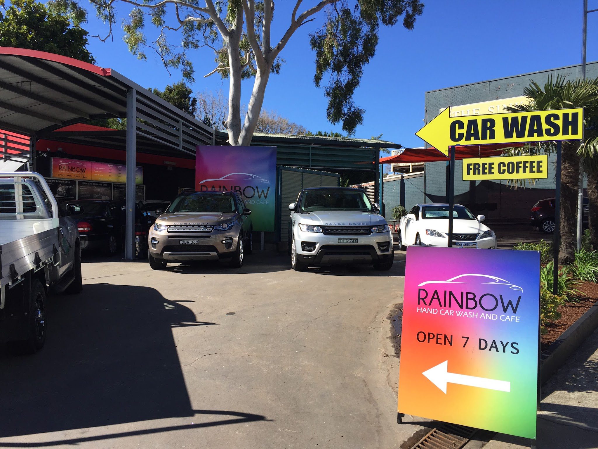 Rainbow Hand Car Wash & Cafe Drummoyne