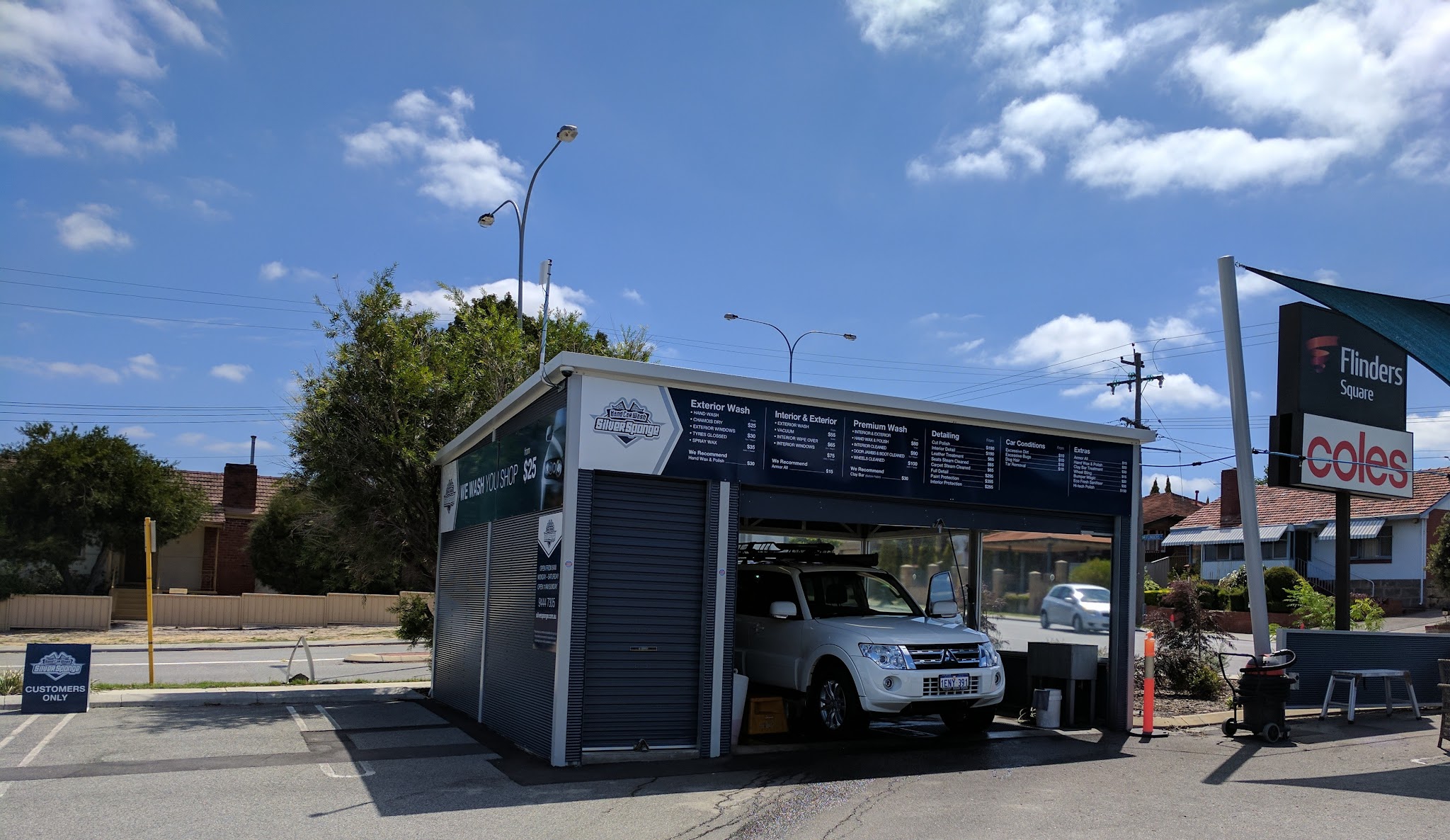 Silver Sponge Hand Car Wash Flinders Square