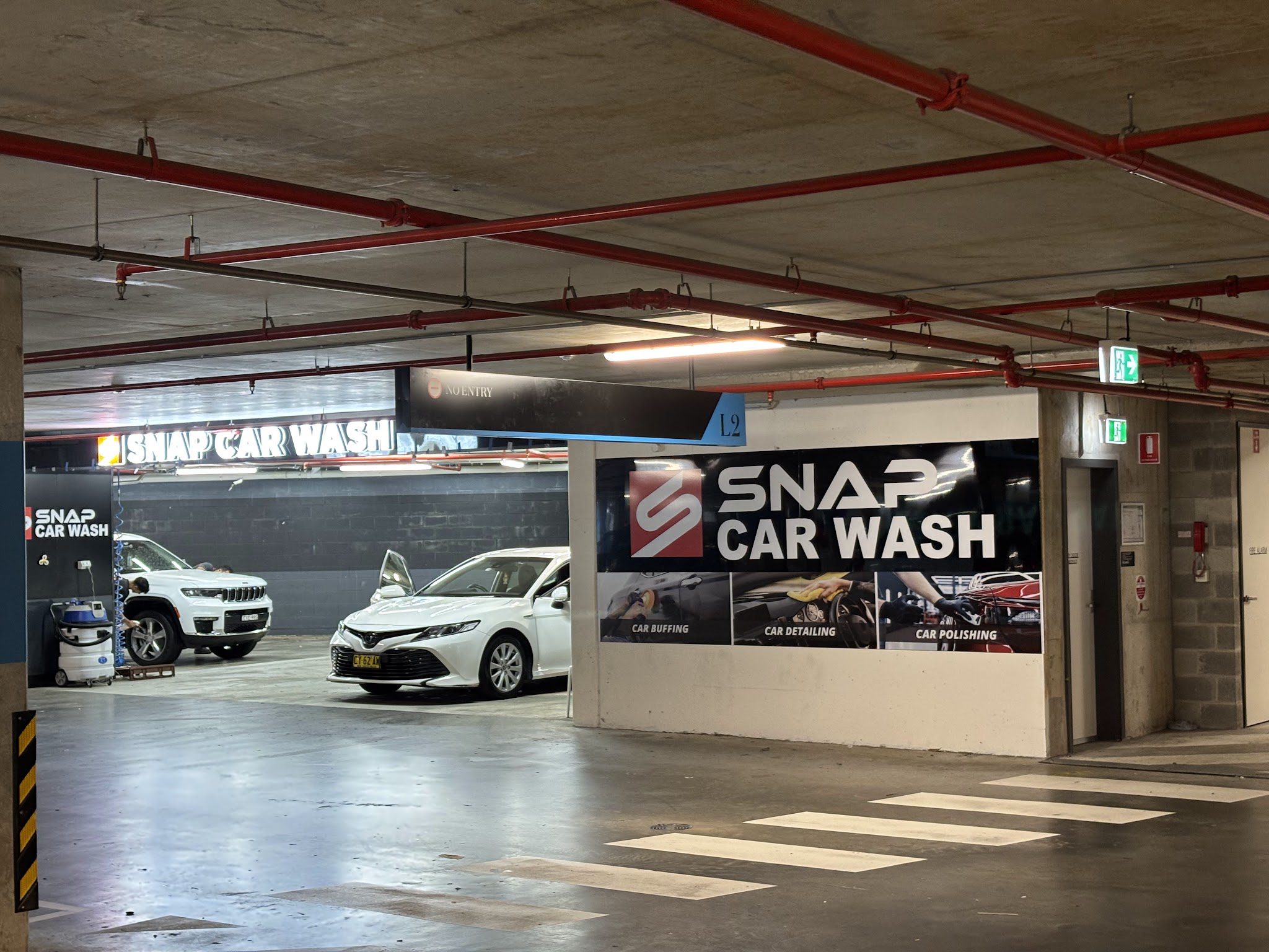 Snap Car Wash Woolooware (Bay Central – Level P2 Car Park)