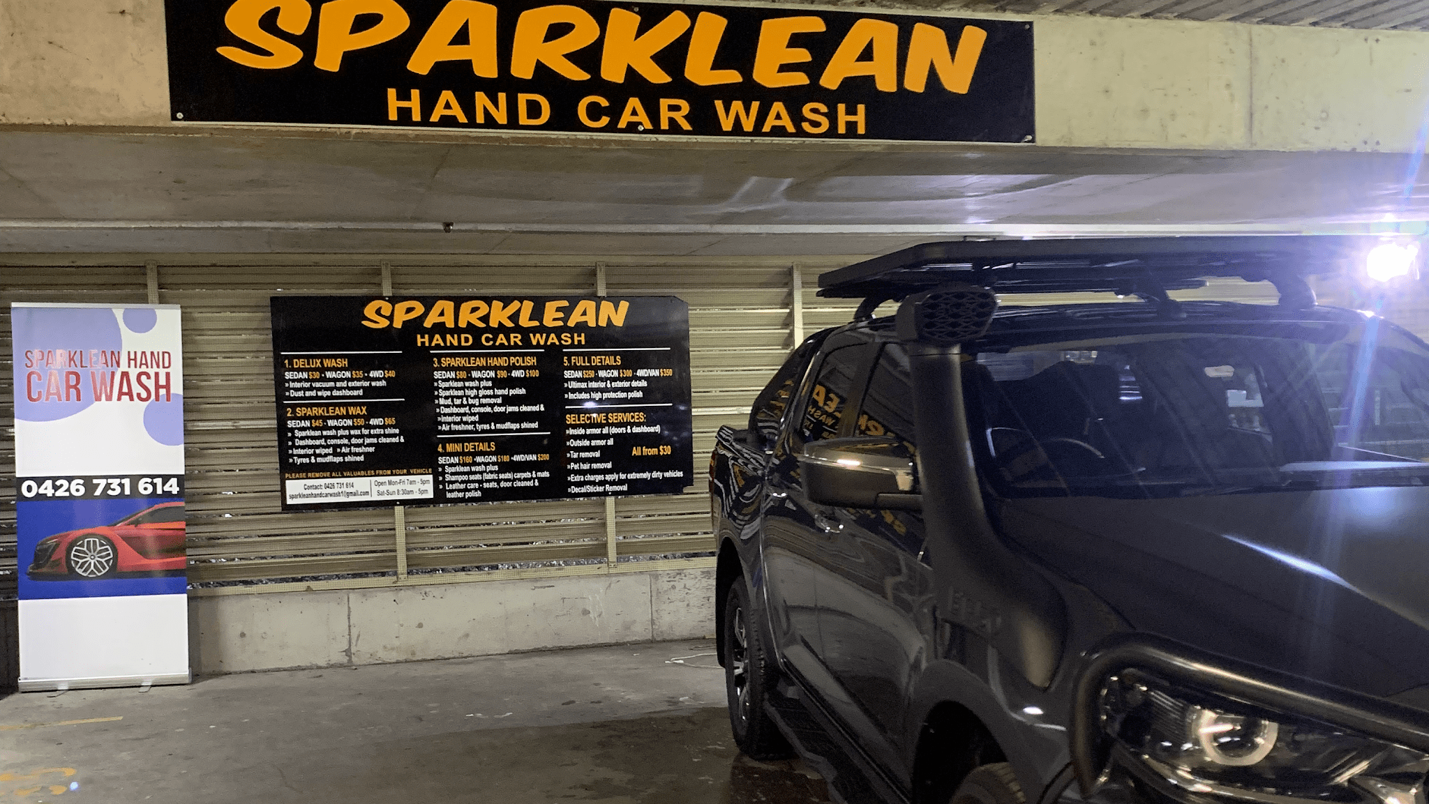 Sparklean Hand Car Wash