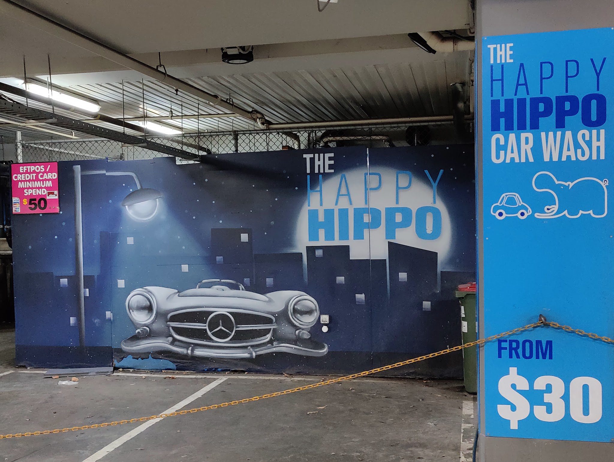The Happy Hippo Carwash