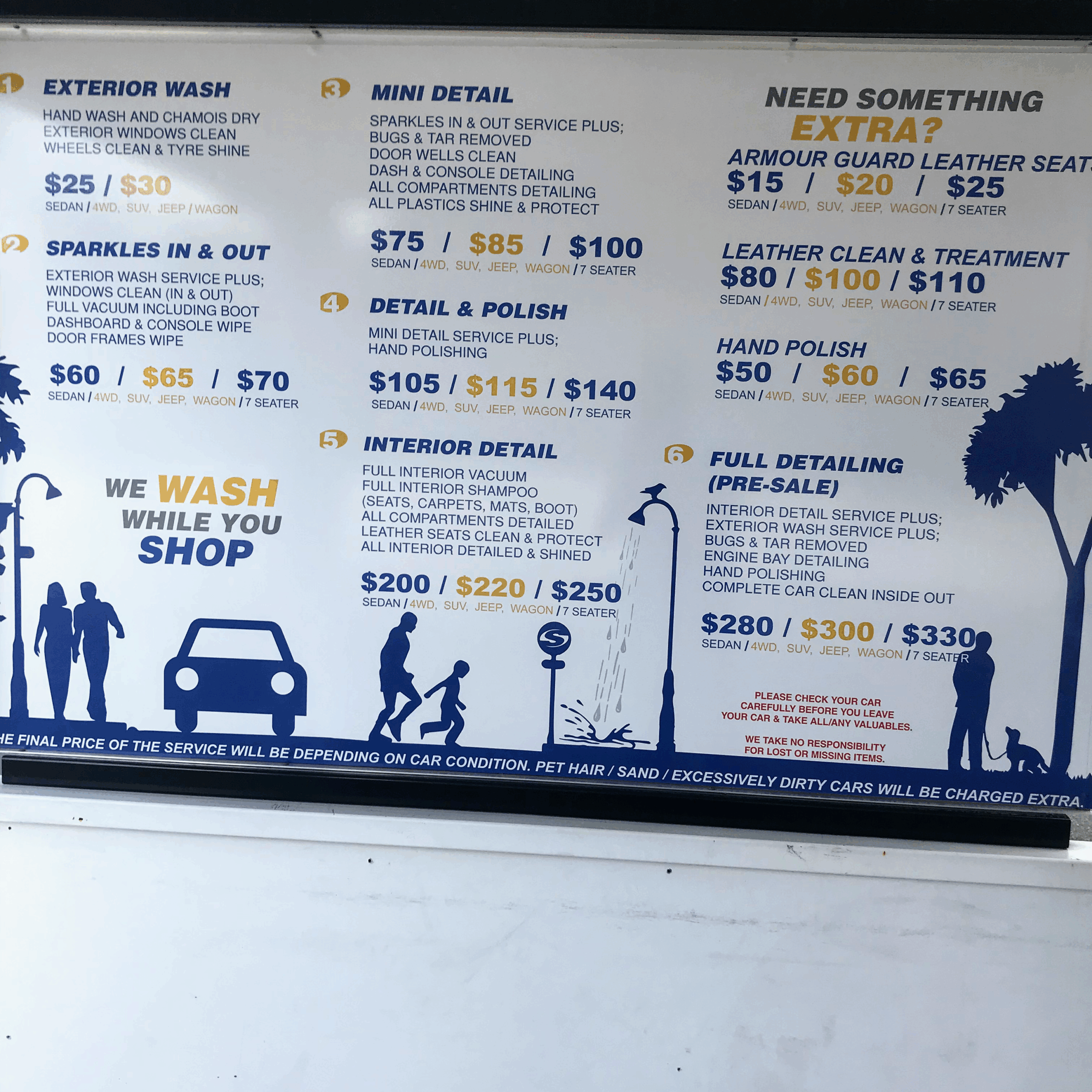 Sparkles Car Wash – West Gladstone