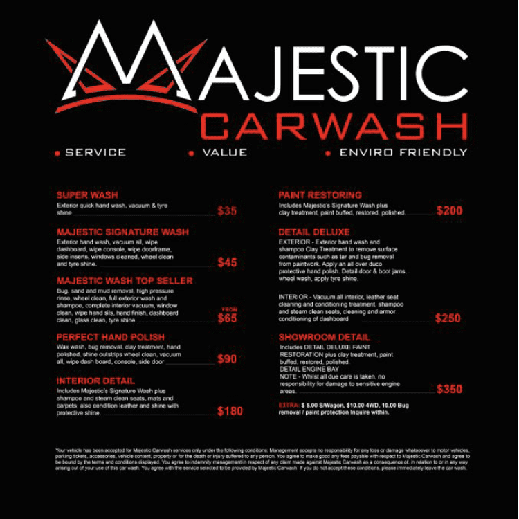 Majestic1 Car Wash – East Maitland