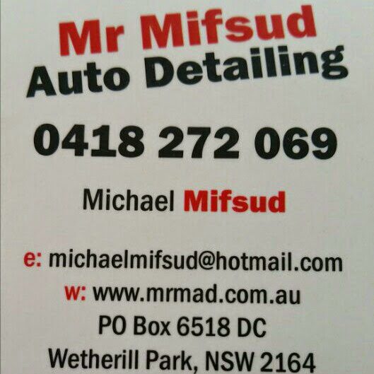 Mr Mifsud Auto Detailing And Pdr