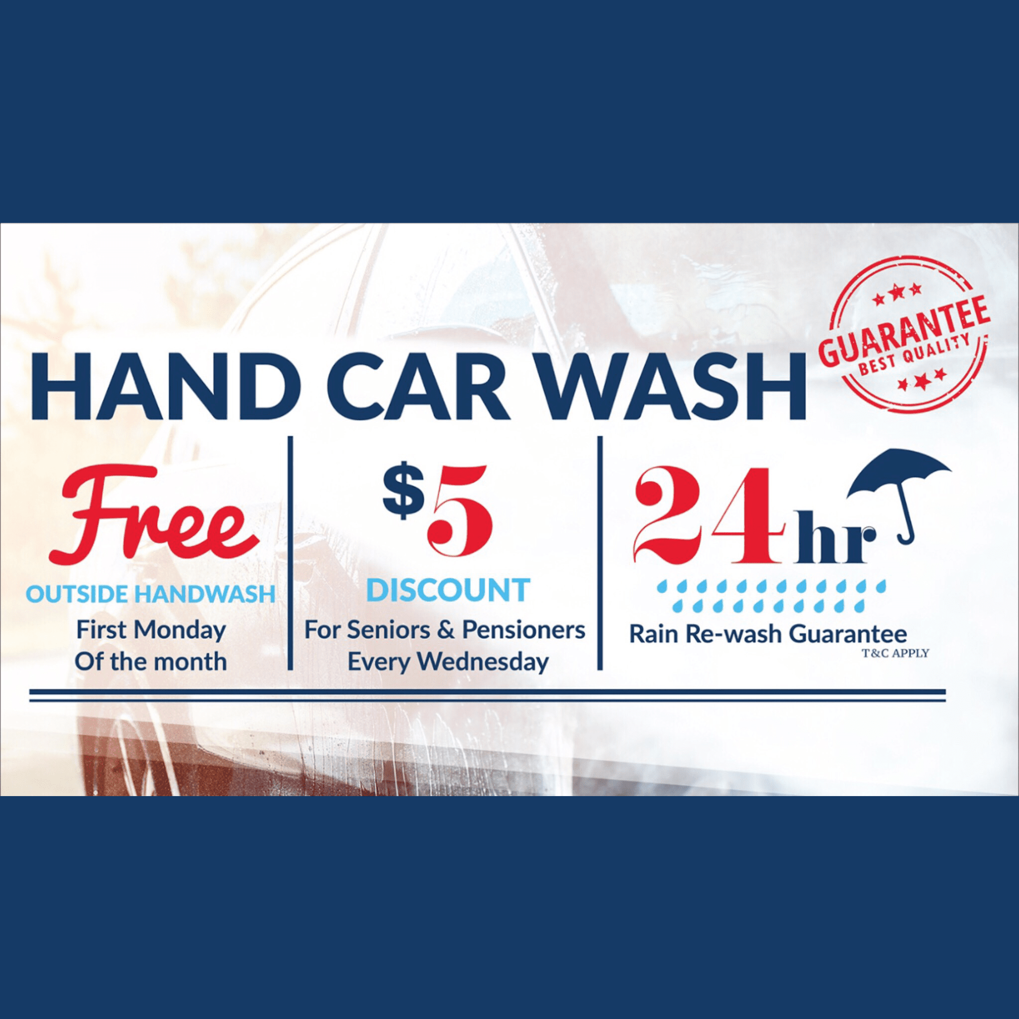 Sparkles Car Wash (Hyperdome Mandew St Entrance)