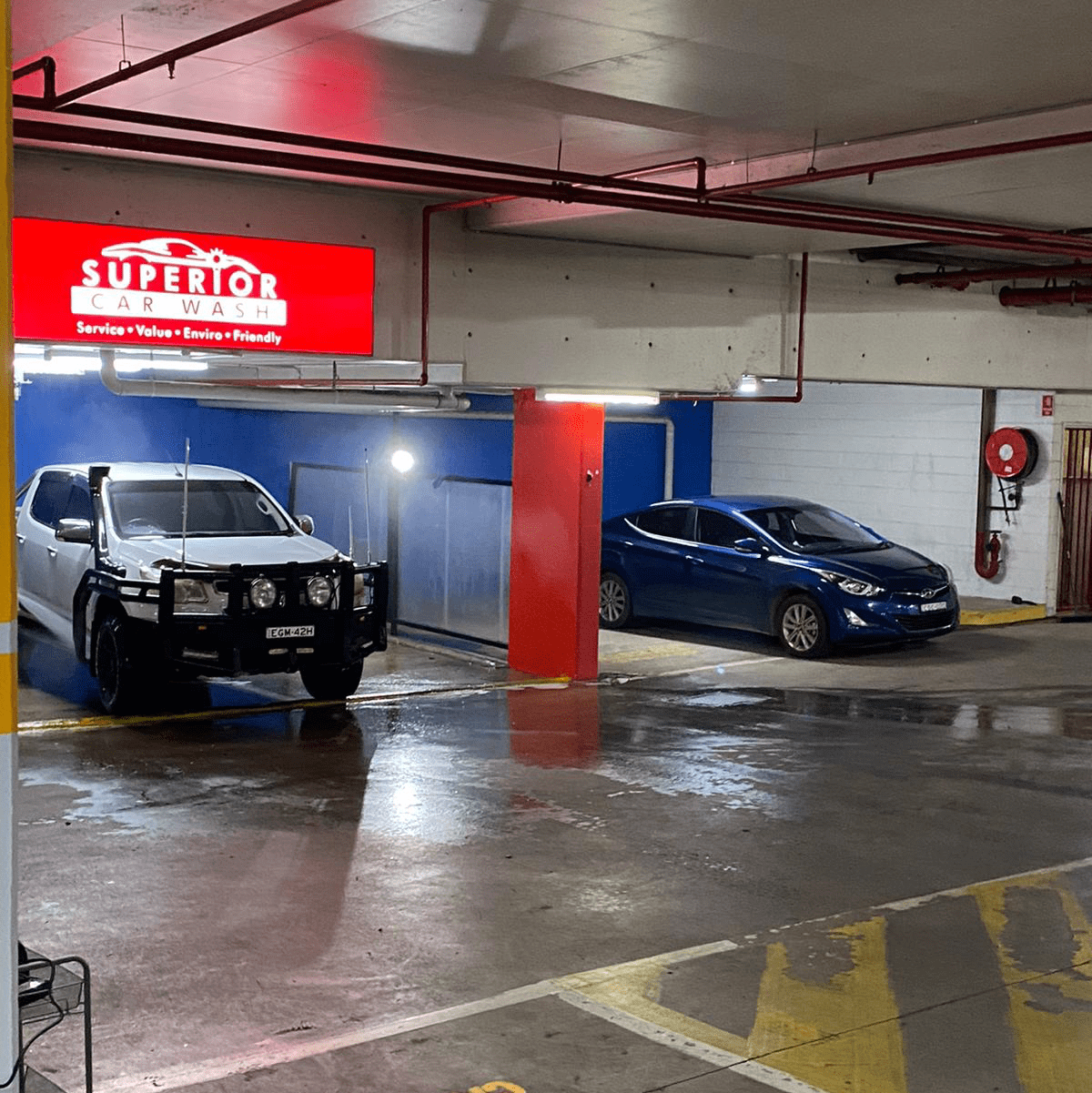 Majestic1 Car Wash – Orange